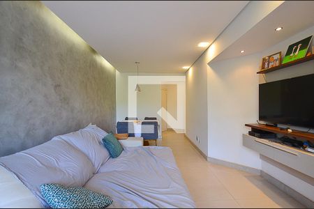 Sala Ambientes de apartamento para alugar com 3 quartos, 75m² em União, Belo Horizonte