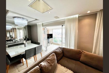 Sala de apartamento à venda com 3 quartos, 112m² em Lauzane Paulista, São Paulo