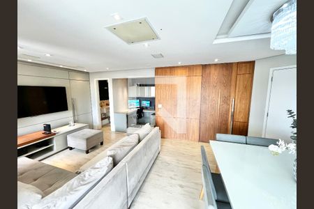 Sala de apartamento à venda com 3 quartos, 112m² em Lauzane Paulista, São Paulo