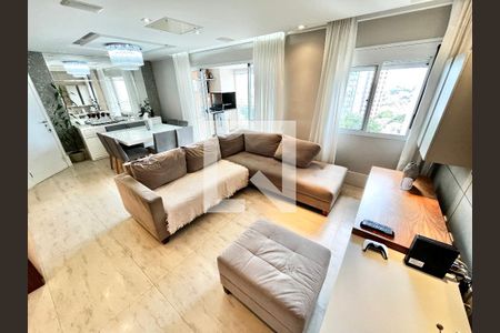 Sala de apartamento à venda com 3 quartos, 112m² em Lauzane Paulista, São Paulo