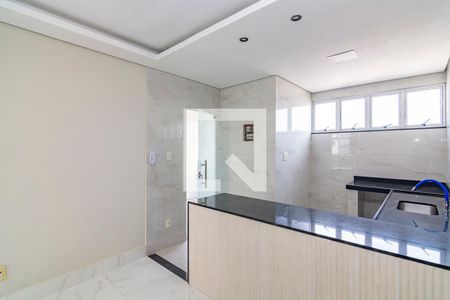 Cozinha de apartamento à venda com 3 quartos, 120m² em Gutierrez, Belo Horizonte
