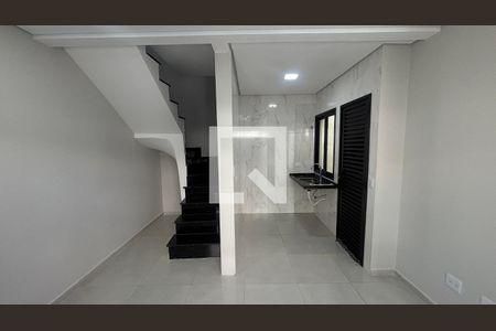 Sala - Cozinha de casa à venda com 2 quartos, 75m² em Jardim Ocara, Santo André