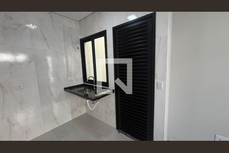 Sala - Cozinha de casa à venda com 2 quartos, 75m² em Jardim Ocara, Santo André