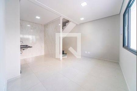 Sala de casa à venda com 2 quartos, 75m² em Jardim Ocara, Santo André