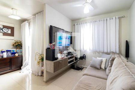Sala de Estar de apartamento à venda com 2 quartos, 54m² em Vila Roque, São Paulo