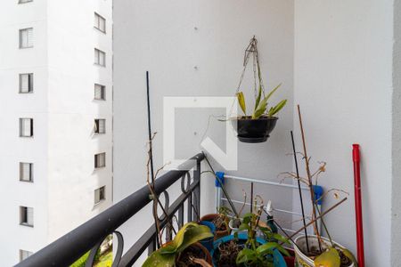 Varanda da Sala de apartamento à venda com 2 quartos, 54m² em Vila Roque, São Paulo