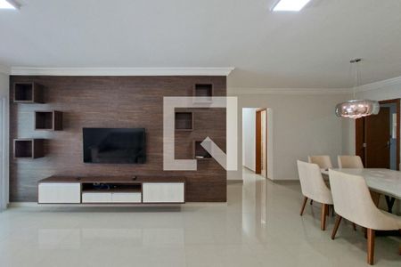 Sala de apartamento para alugar com 5 quartos, 203m² em Vila Caiçara, Praia Grande