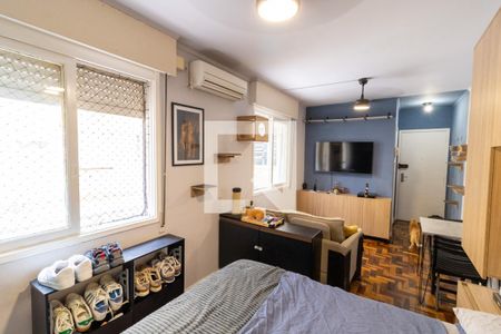 Sala/Quarto de apartamento à venda com 1 quarto, 38m² em Cidade Baixa, Porto Alegre