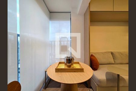 Varanda de apartamento para alugar com 1 quarto, 29m² em Indianópolis, São Paulo