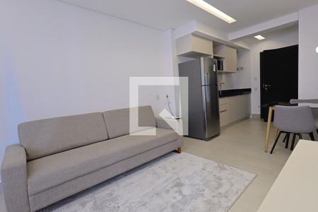 Sala de apartamento para alugar com 1 quarto, 51m² em Setor Bueno, Goiânia
