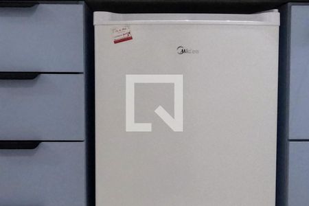 Cozinha  de kitnet/studio para alugar com 1 quarto, 35m² em José Menino, Santos