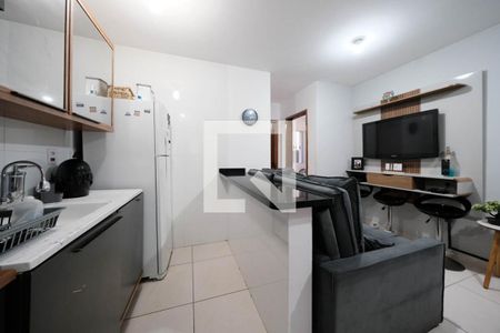 Sala/Cozinha de apartamento à venda com 2 quartos, 36m² em Vila Libanesa, São Paulo
