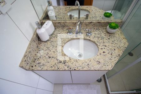 Banheiro de apartamento para alugar com 1 quarto, 50m² em Jardim Americano, Sorocaba