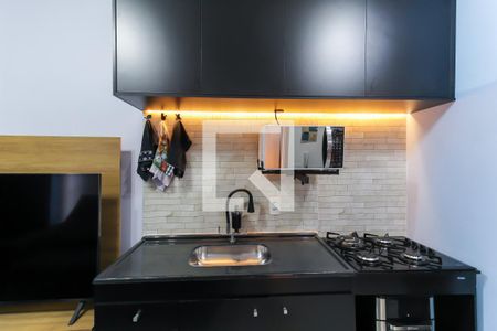 Sala/Cozinha de apartamento à venda com 1 quarto, 33m² em Belenzinho, São Paulo