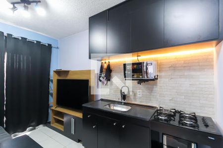 Sala/Cozinha de apartamento à venda com 1 quarto, 33m² em Belenzinho, São Paulo