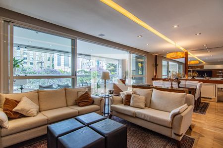 Sala de apartamento à venda com 3 quartos, 146m² em Itaim Bibi, São Paulo