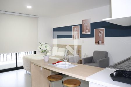 Dormitório de kitnet/studio para alugar com 1 quarto, 30m² em Bela Vista, São Paulo