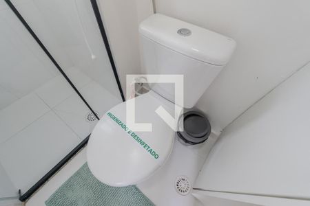 Banheiro de kitnet/studio para alugar com 1 quarto, 31m² em Bela Vista, São Paulo