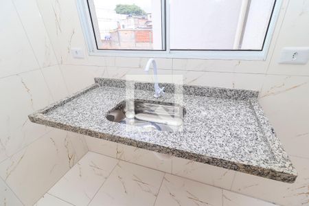 Sala/Cozinha de apartamento para alugar com 1 quarto, 35m² em Cidade Antônio Estêvão de Carvalho, São Paulo