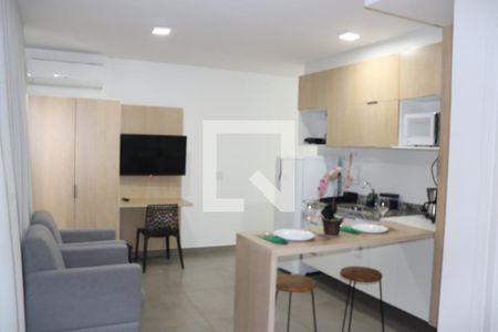 Dormitório de kitnet/studio para alugar com 1 quarto, 31m² em Bela Vista, São Paulo