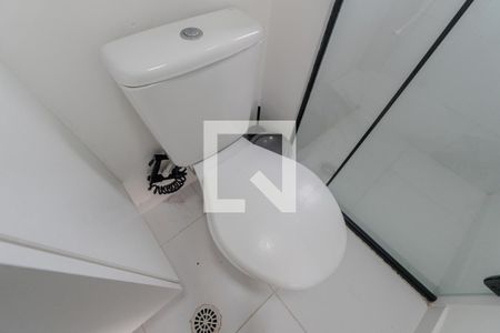 Banheiro de kitnet/studio para alugar com 1 quarto, 31m² em Bela Vista, São Paulo