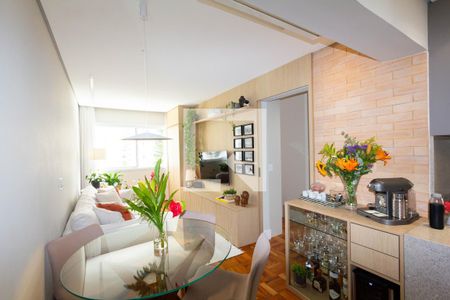 Sala de apartamento à venda com 1 quarto, 45m² em Recanto Paraíso, São Paulo