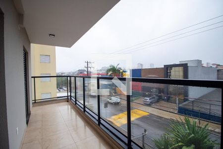 Varanda da Sala  de apartamento para alugar com 1 quarto, 59m² em Jardim Europa, Sorocaba