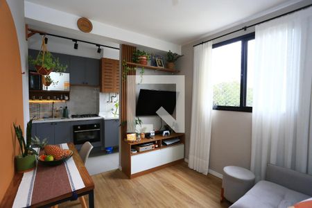 sala  de apartamento para alugar com 2 quartos, 41m² em Vila Andrade, São Paulo