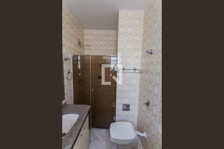 Banheiro da Suíte 1 de apartamento à venda com 3 quartos, 110m² em Sion, Belo Horizonte