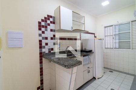 Cozinha de kitnet/studio para alugar com 1 quarto, 30m² em Jardim Santa Genebra Ii (barao Geraldo), Campinas