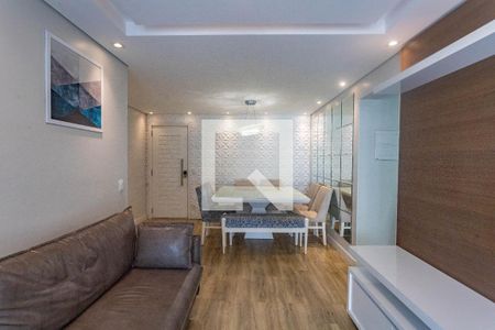 Sala  de apartamento para alugar com 3 quartos, 93m² em Centro, Diadema