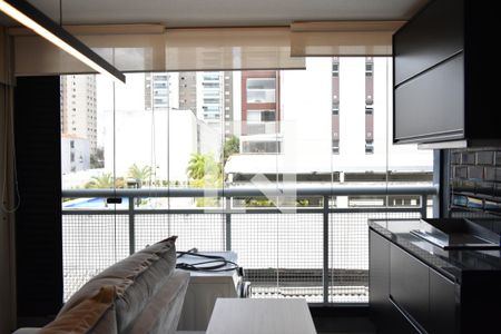 Sala de apartamento para alugar com 1 quarto, 38m² em Vila Monte Alegre, São Paulo