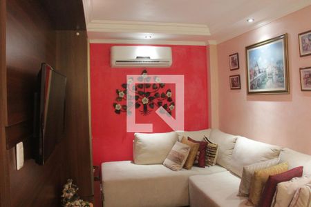 Sala de casa de condomínio para alugar com 3 quartos, 100m² em Macuco, Santos