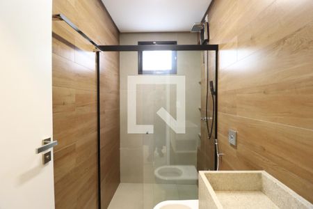 Banheiro Social de casa de condomínio para alugar com 3 quartos, 200m² em Lagoinha, Uberlândia