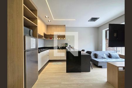 Studio de kitnet/studio para alugar com 1 quarto, 25m² em Indianópolis, São Paulo