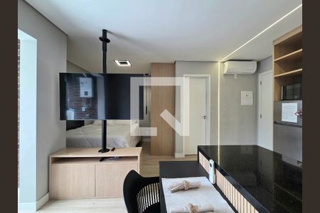 Studio de kitnet/studio para alugar com 1 quarto, 25m² em Indianópolis, São Paulo