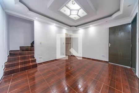 Sala de casa à venda com 3 quartos, 122m² em Jardim Marek, Santo André