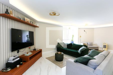 sala  de apartamento à venda com 3 quartos, 118m² em Vila Andrade, São Paulo