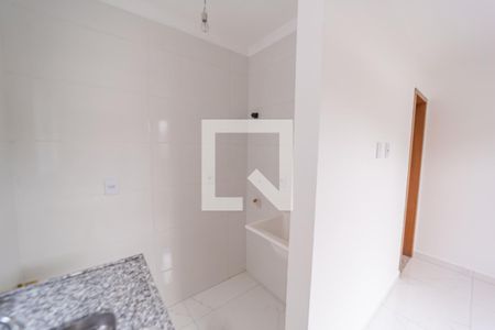 Sala/Cozinha e Área de Serviço de apartamento para alugar com 1 quarto, 27m² em Penha de França, São Paulo