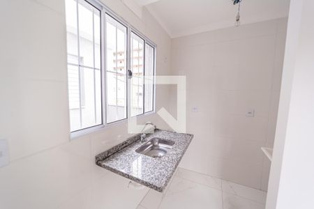 Sala/Cozinha e Área de Serviço de apartamento para alugar com 1 quarto, 27m² em Penha de França, São Paulo