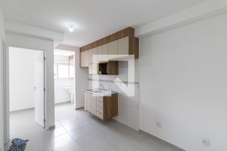 Sala/Cozinha/Área de Serviço  de apartamento para alugar com 2 quartos, 37m² em Vila Progresso (zona Leste), São Paulo