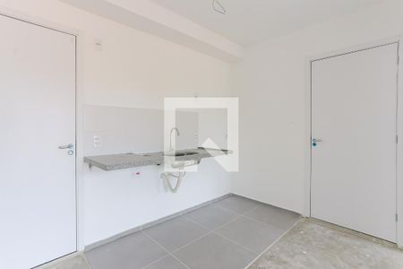 cozinha de apartamento à venda com 1 quarto, 26m² em Vila Sonia, São Paulo