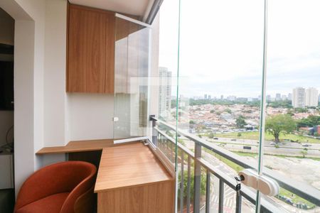 Varanda de apartamento à venda com 2 quartos, 45m² em Jardim Caravelas, São Paulo