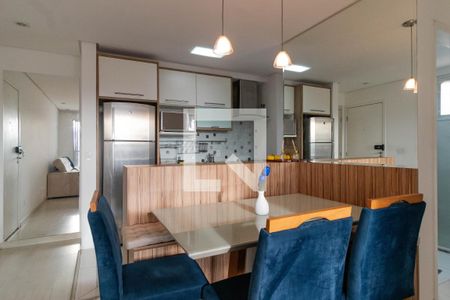 Sala de Jantar de apartamento para alugar com 2 quartos, 48m² em Vila Anastácio, São Paulo