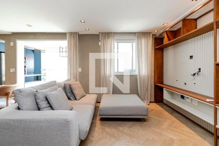 Sala de apartamento para alugar com 2 quartos, 89m² em Brooklin, São Paulo