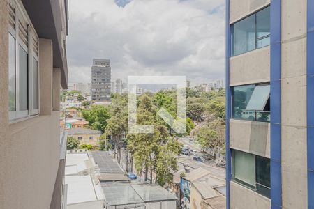 Vista da Varanda de apartamento para alugar com 1 quarto, 60m² em Pinheiros, São Paulo
