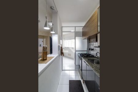 Sala/Cozinha/Área de Serviço  de apartamento à venda com 2 quartos, 52m² em Chácara Cruzeiro do Sul, São Paulo