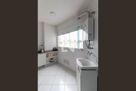 Sala/Cozinha/Área de Serviço  de apartamento à venda com 2 quartos, 52m² em Chácara Cruzeiro do Sul, São Paulo