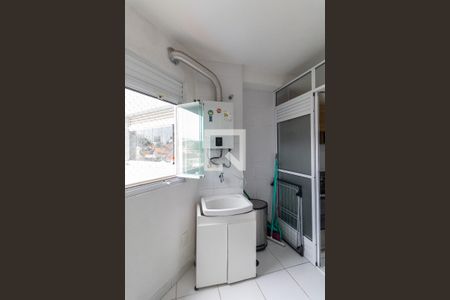 Sala/Cozinha/Área de Serviço  de apartamento à venda com 2 quartos, 52m² em Chácara Cruzeiro do Sul, São Paulo