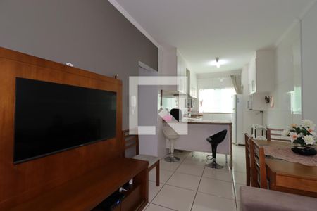 Sala de apartamento à venda com 3 quartos, 65m² em Parque Oratório, Santo André